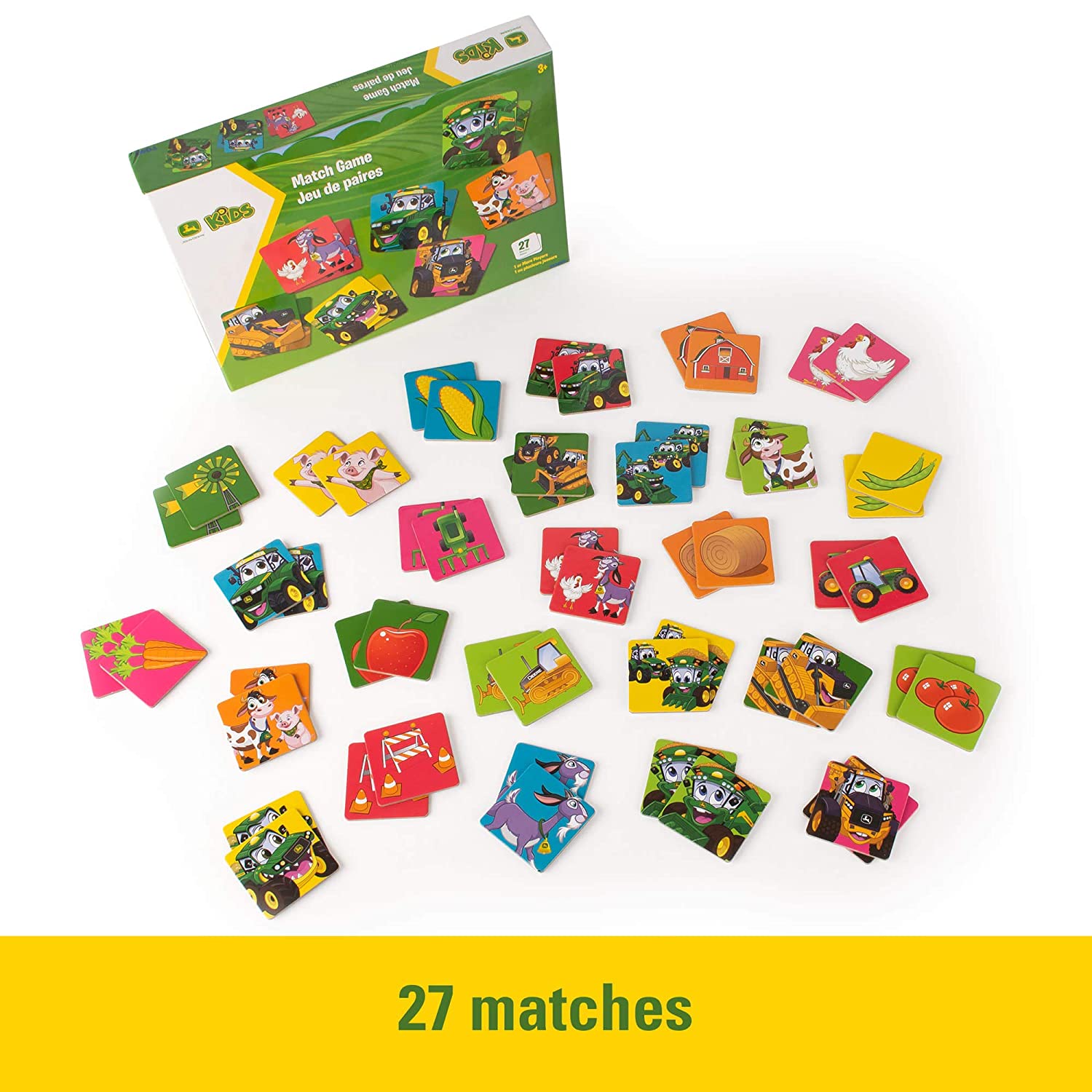 John Deere Kids Matching Games