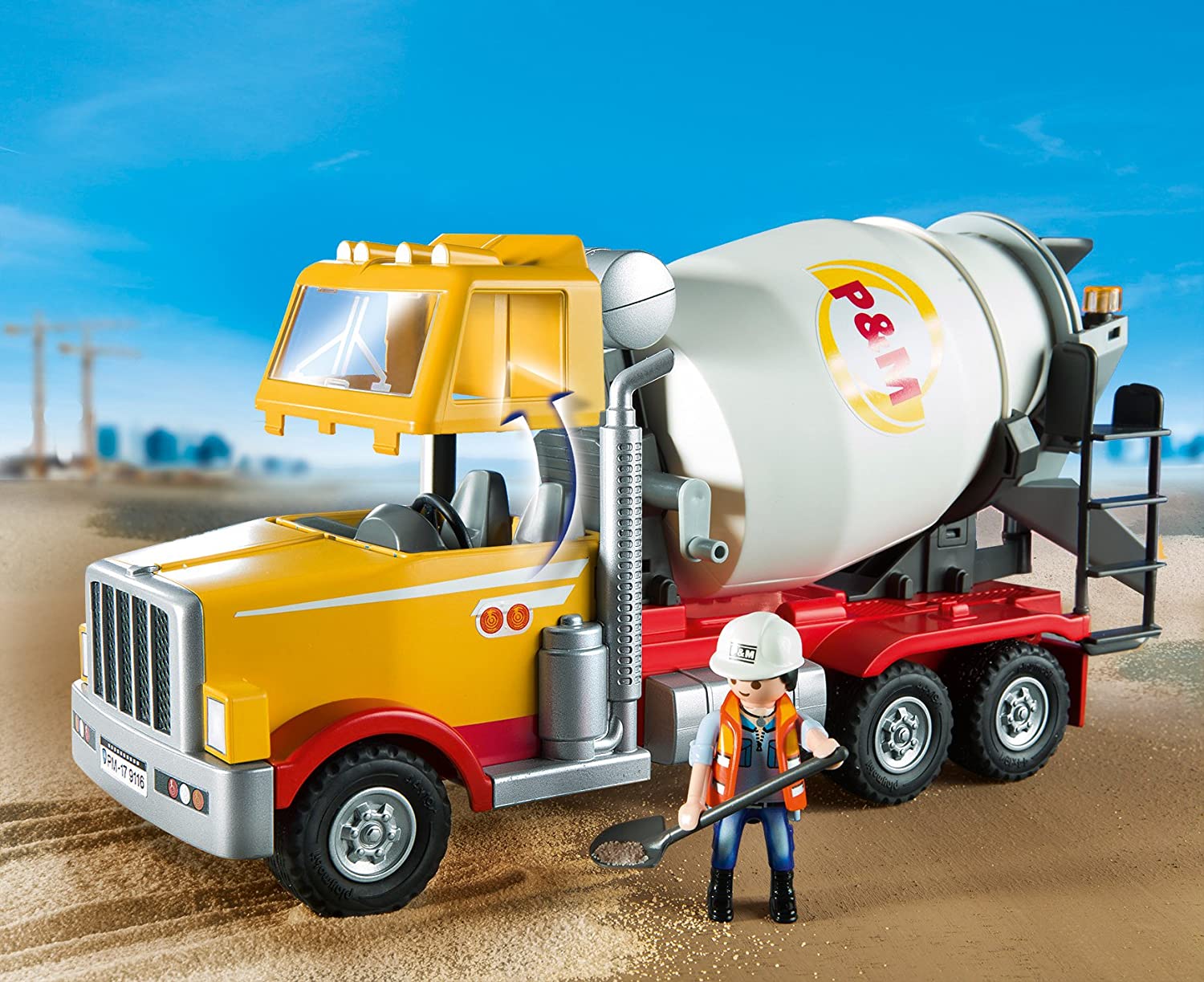 Playmobil cement sales truck