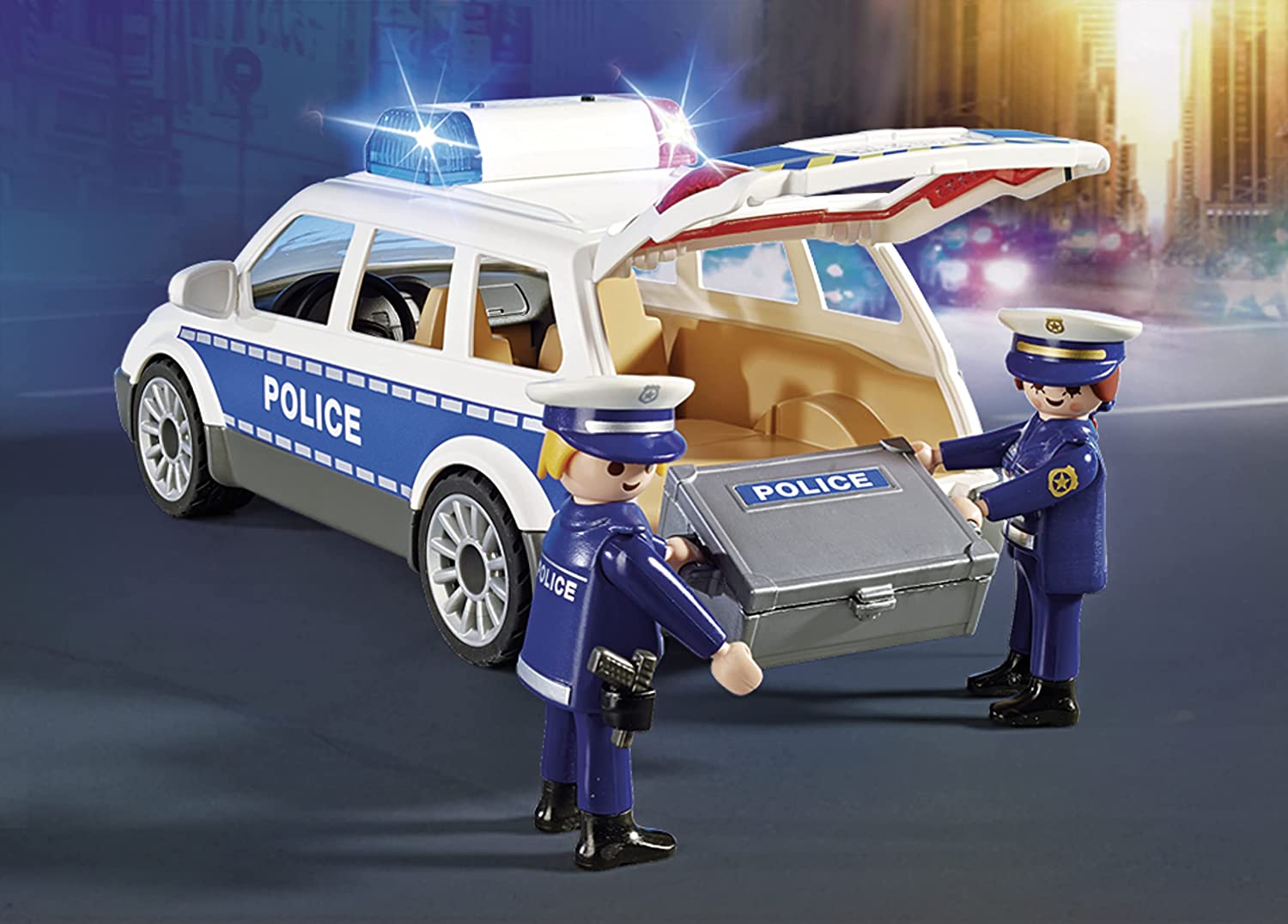 Playmobil Squad Car With Lights