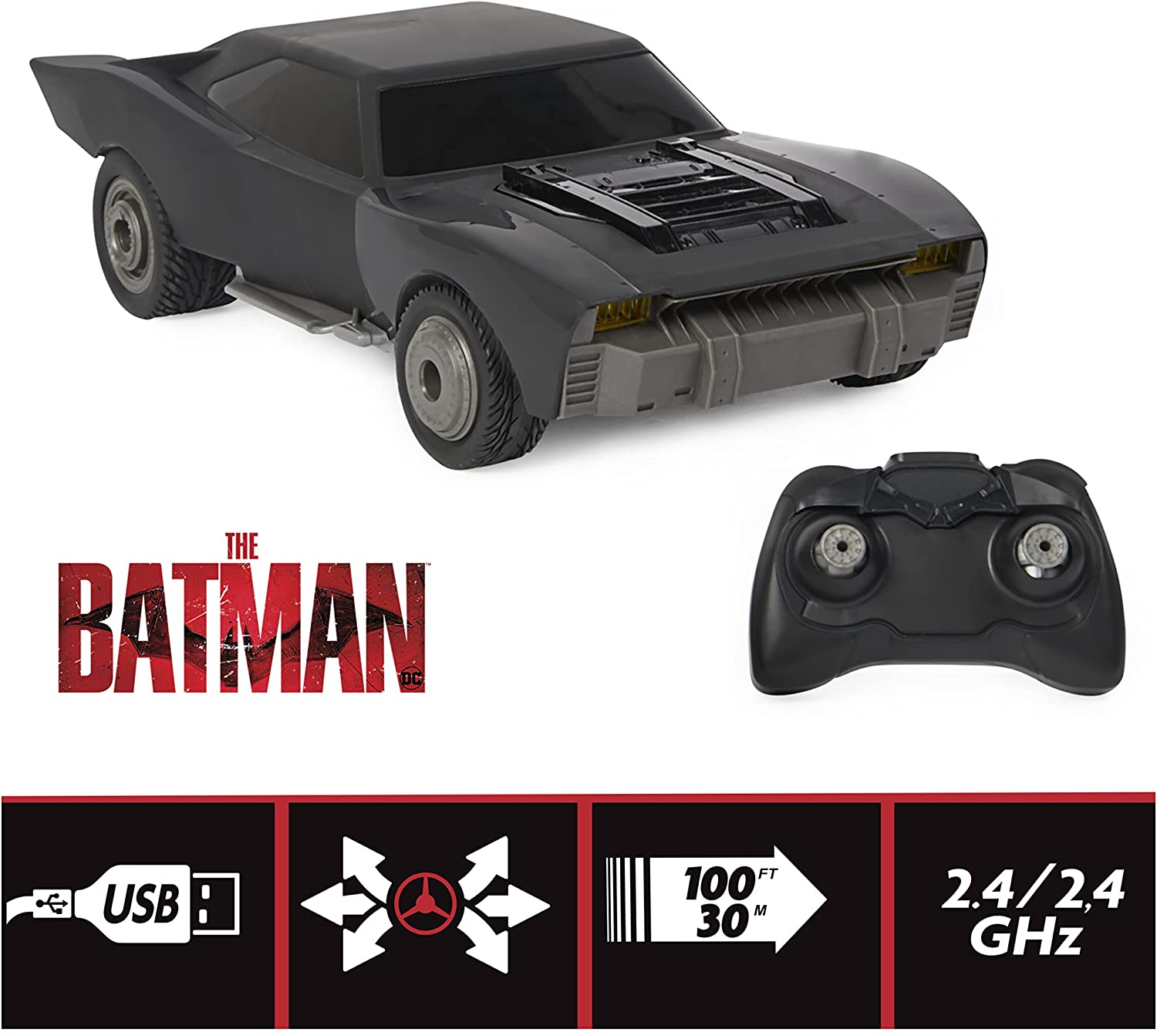 The Batman Turbo Boost Batmobile