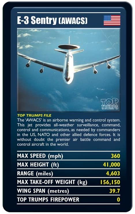 Top Trumps Ultimate Military Jets