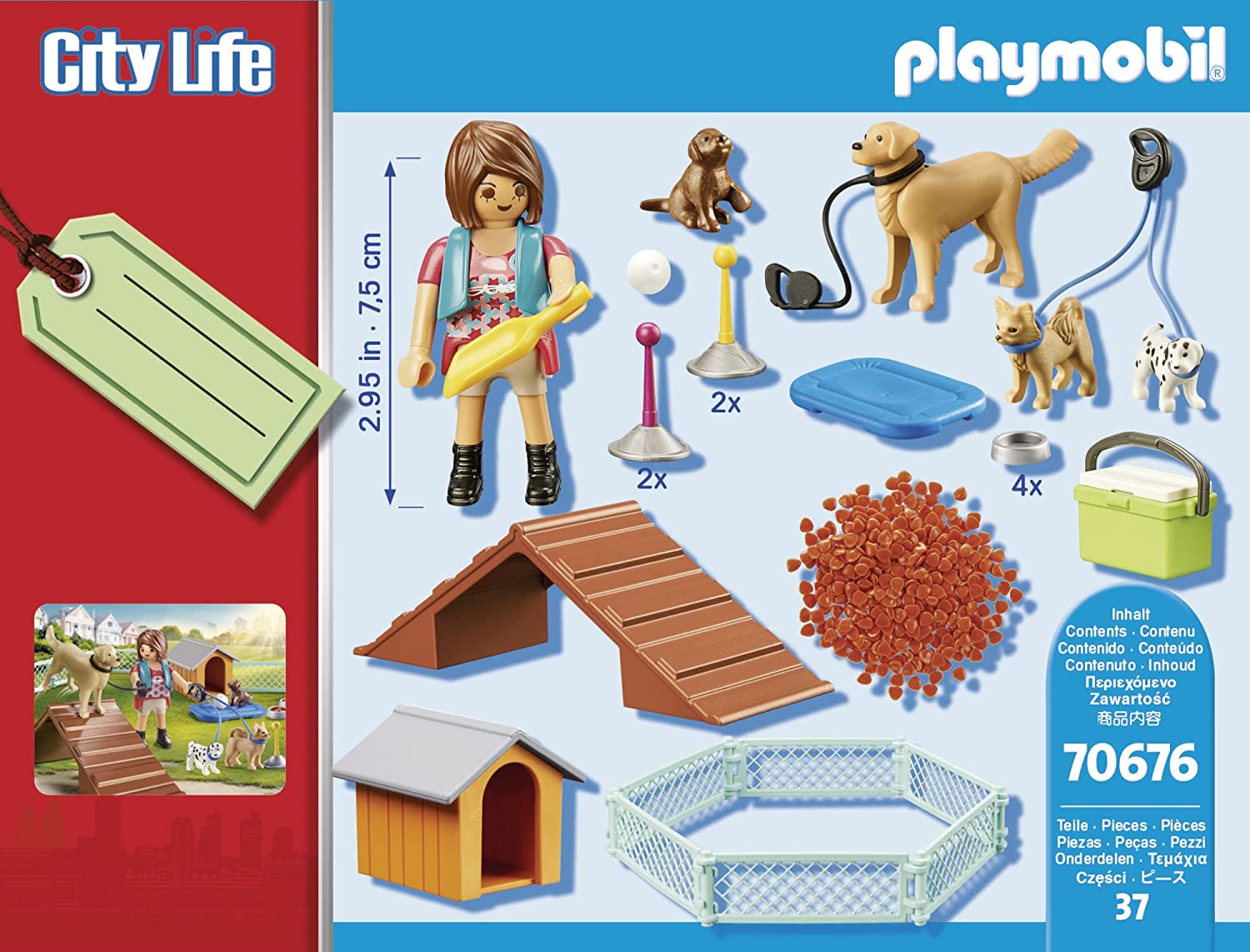 Playmobil City Life Dog Trainer Gift Set