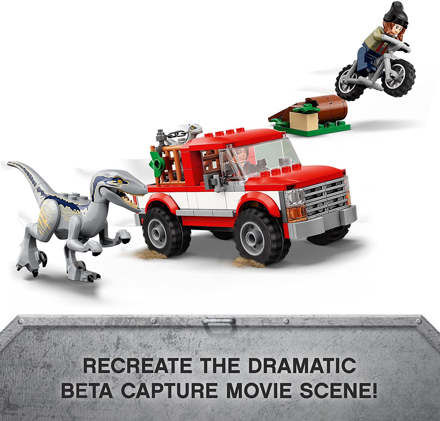 Lego 76946 Blue & Beta Velociraptor Capture