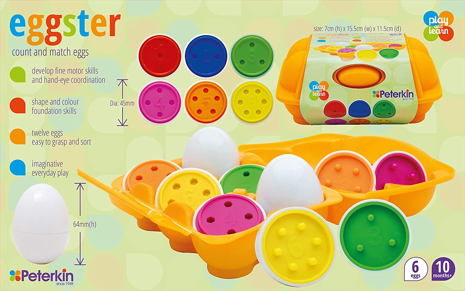 Eggster Count And Match Eggs