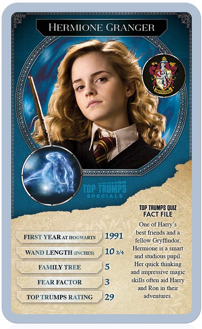 Top Trumps Harry Potter 30 Witches & Wizards