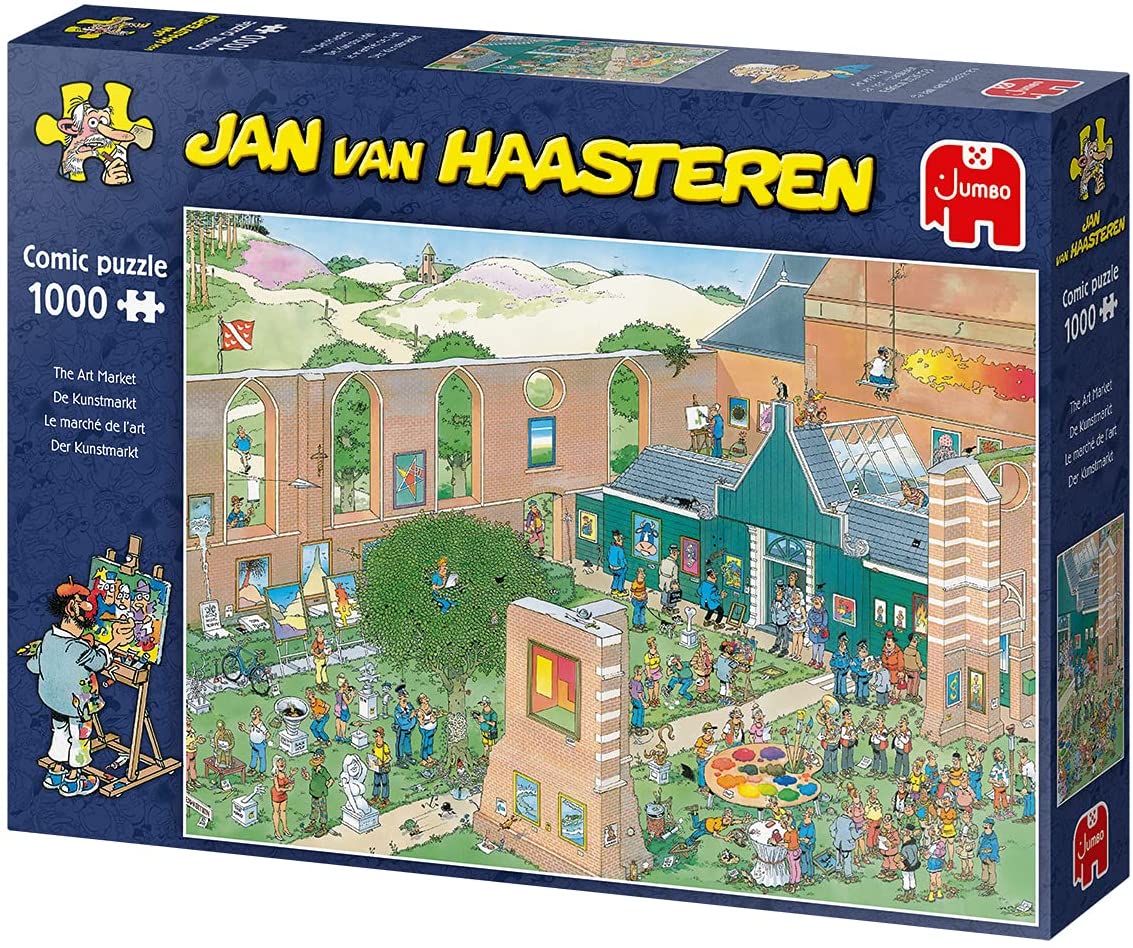 Jan Van Haasteren The Art Market Jigsaw Puzzle