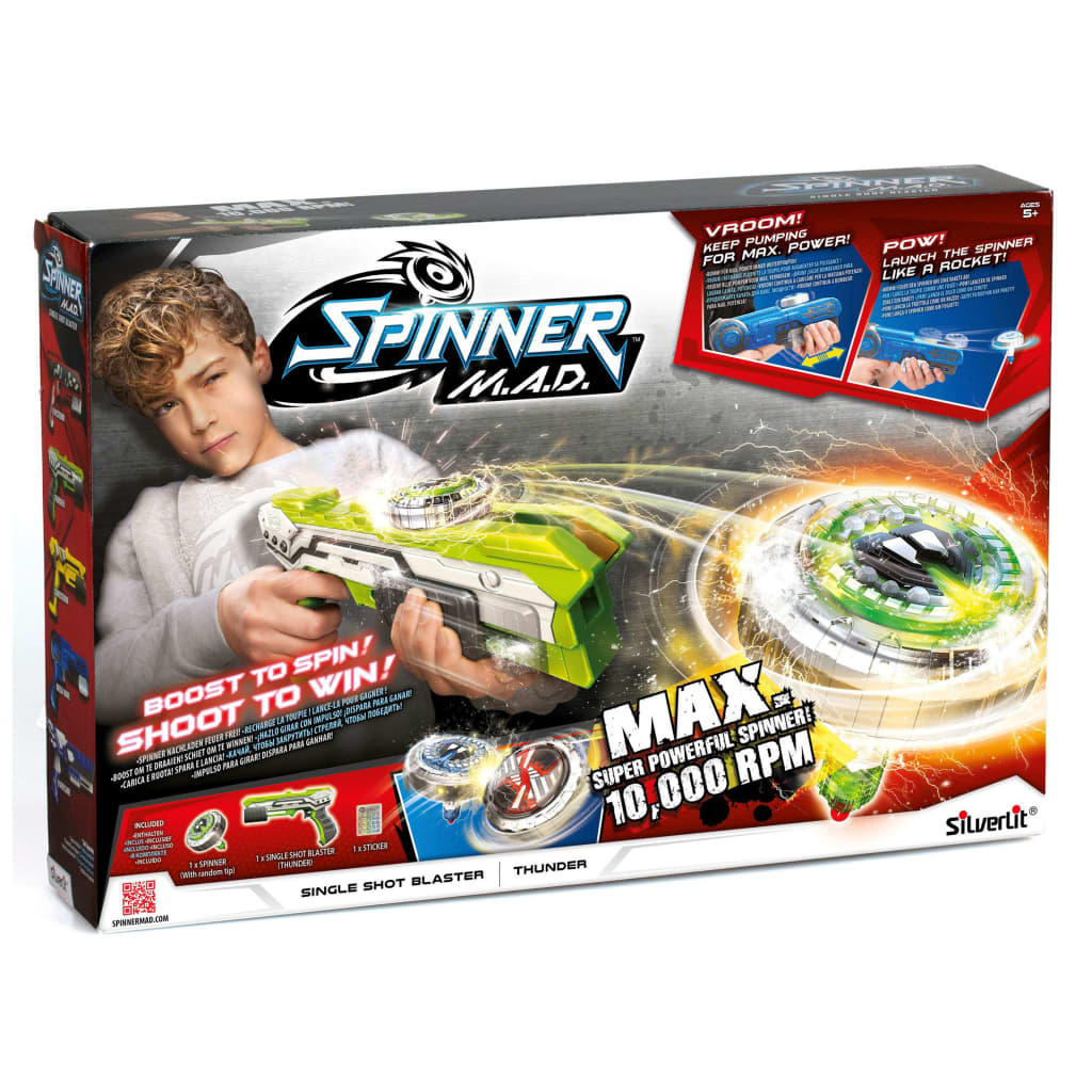 Spinner Mad Single Shot Blaster