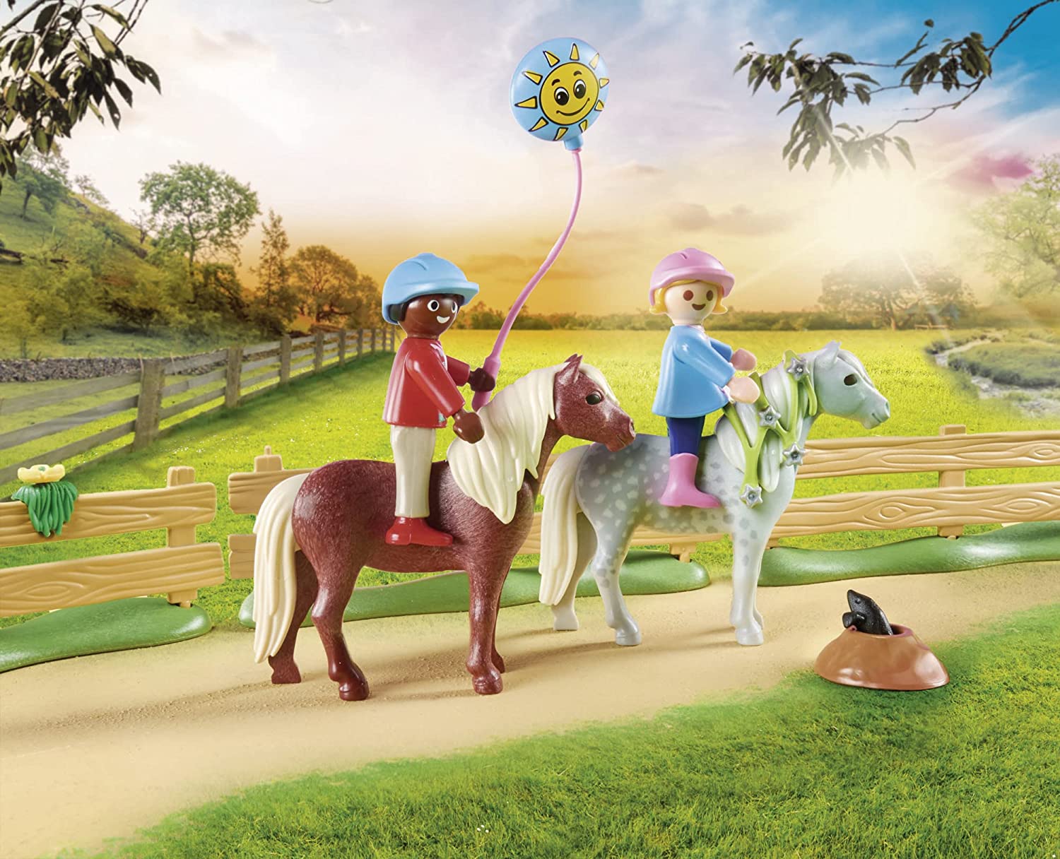 Playmobil 70996 Country Pony Farm Horse Riding Tournament, Horse Toys, Fun  Imaginative Role-Play, PlaySets Suitable for Children Ages 4+