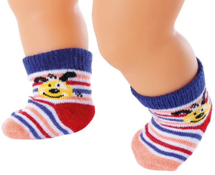BABY born Socks 2x 2 assorted 43cm