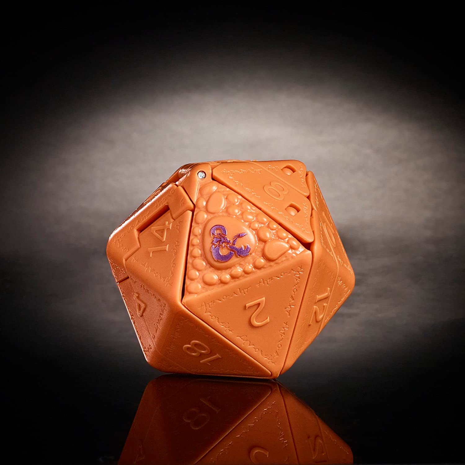 Dungeons & Dragons diceling Orange Beholder
