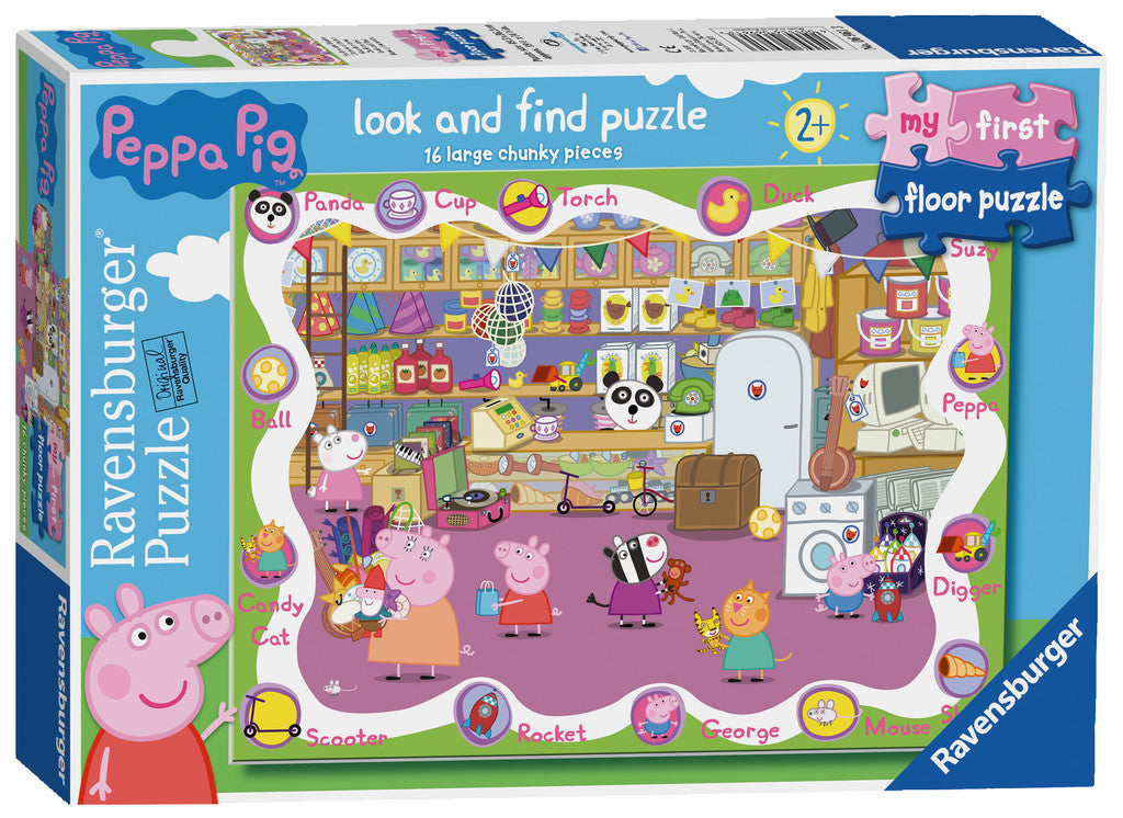 Ravensburger Peppa Pig Floor Puzzle 16 Piece