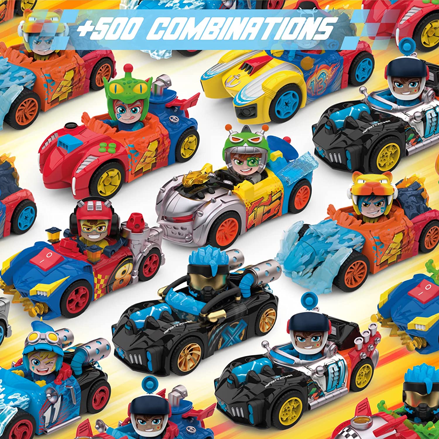 Turbo Racers Mix & Race Vehicles Series1