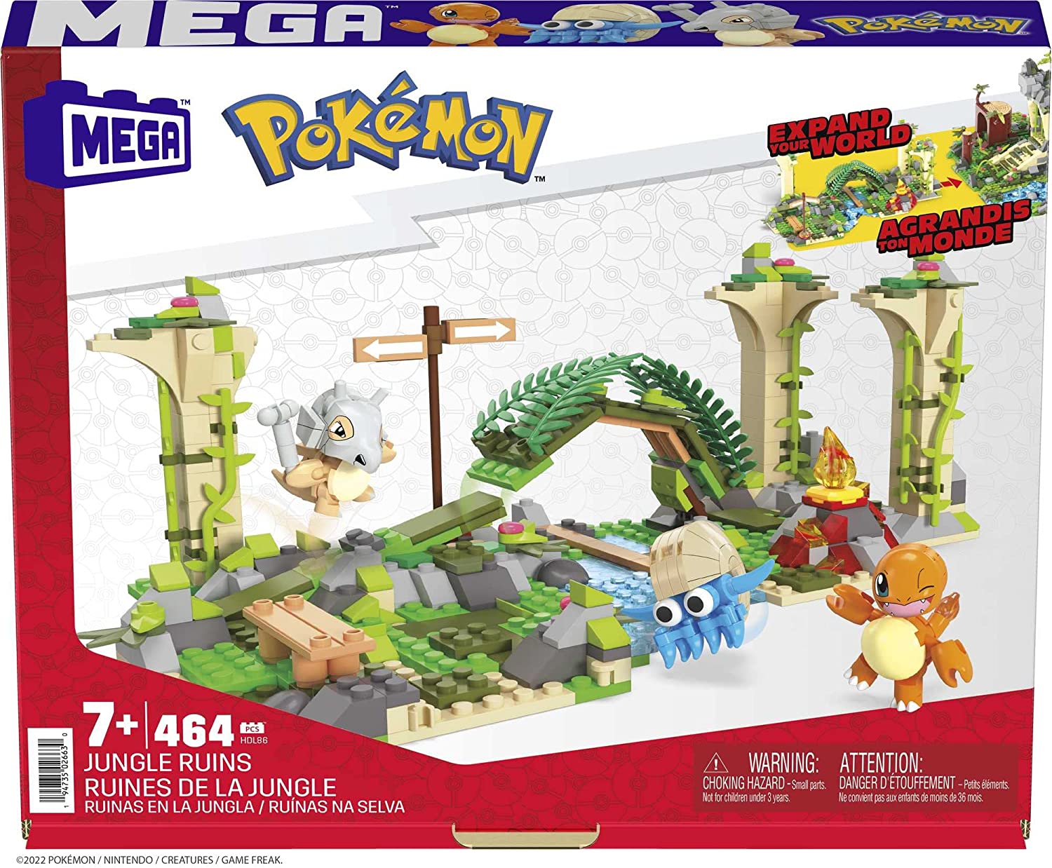 Pokemon Jungle Ruins Construction Set