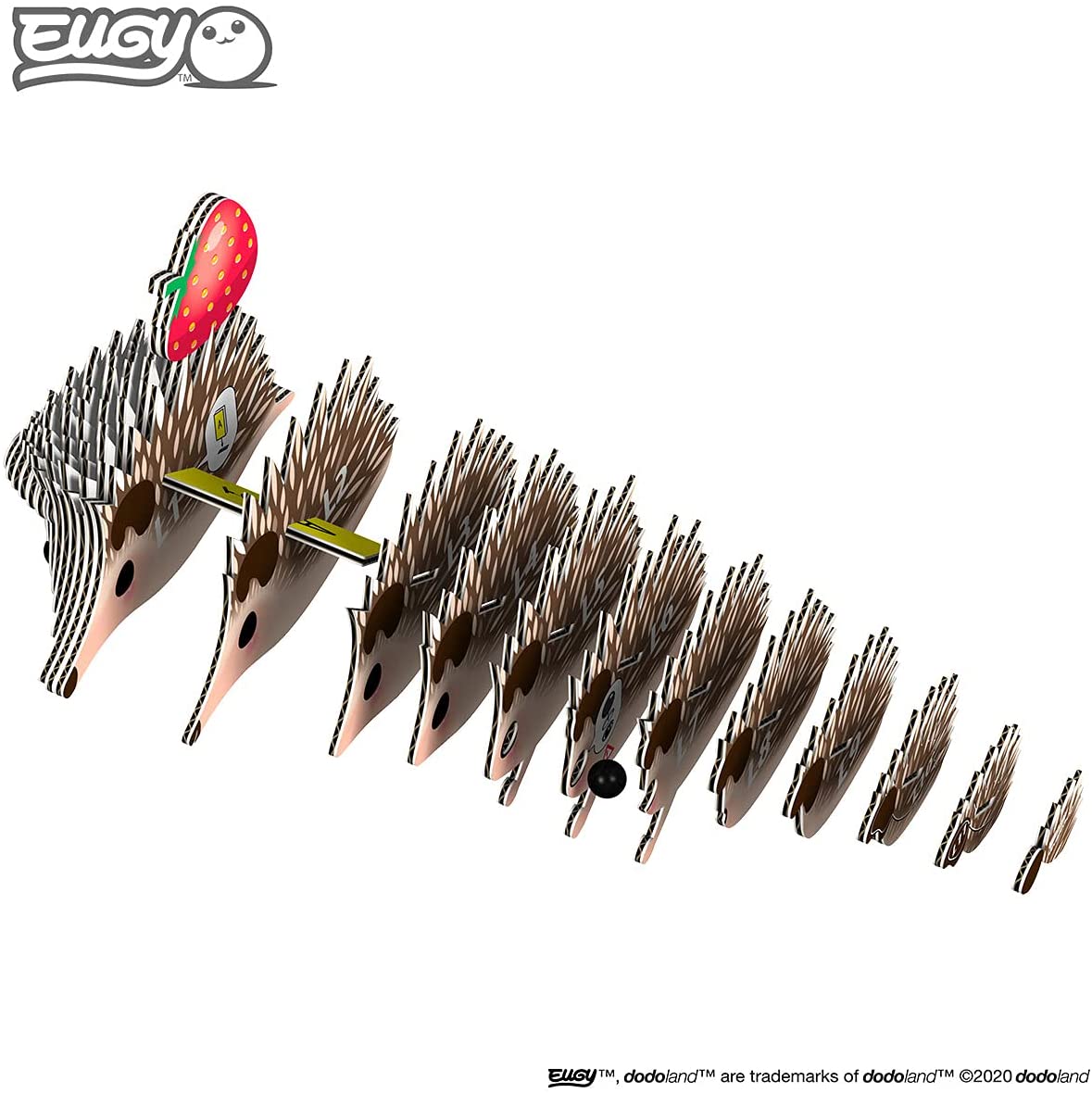 EUGY Hedgehog 3D Puzle