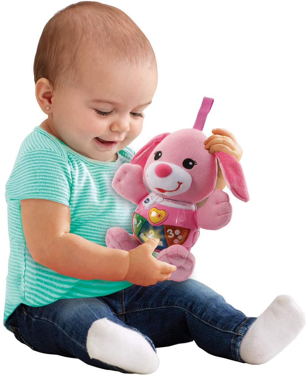 Vtech little singing puppy sales pink