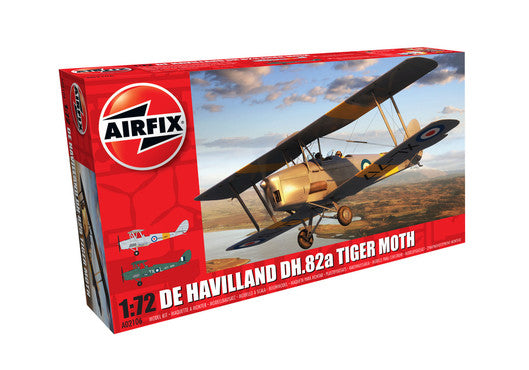 Airfix Dehavilland Tiger Moth Dh82A 1:72 Scale