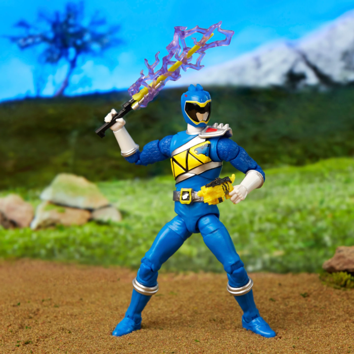 Power Rangers Dino Charge Blue Ranger Lightning