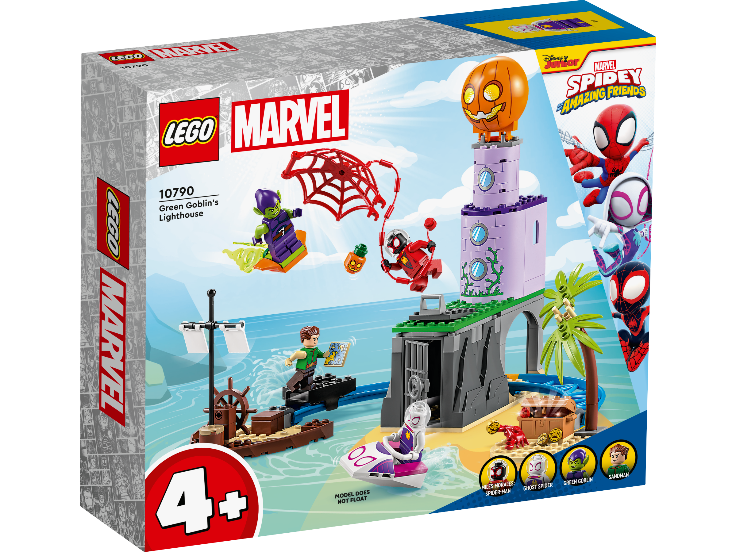 Lego 10790 Team Spidey at Green Goblins Lighthouse