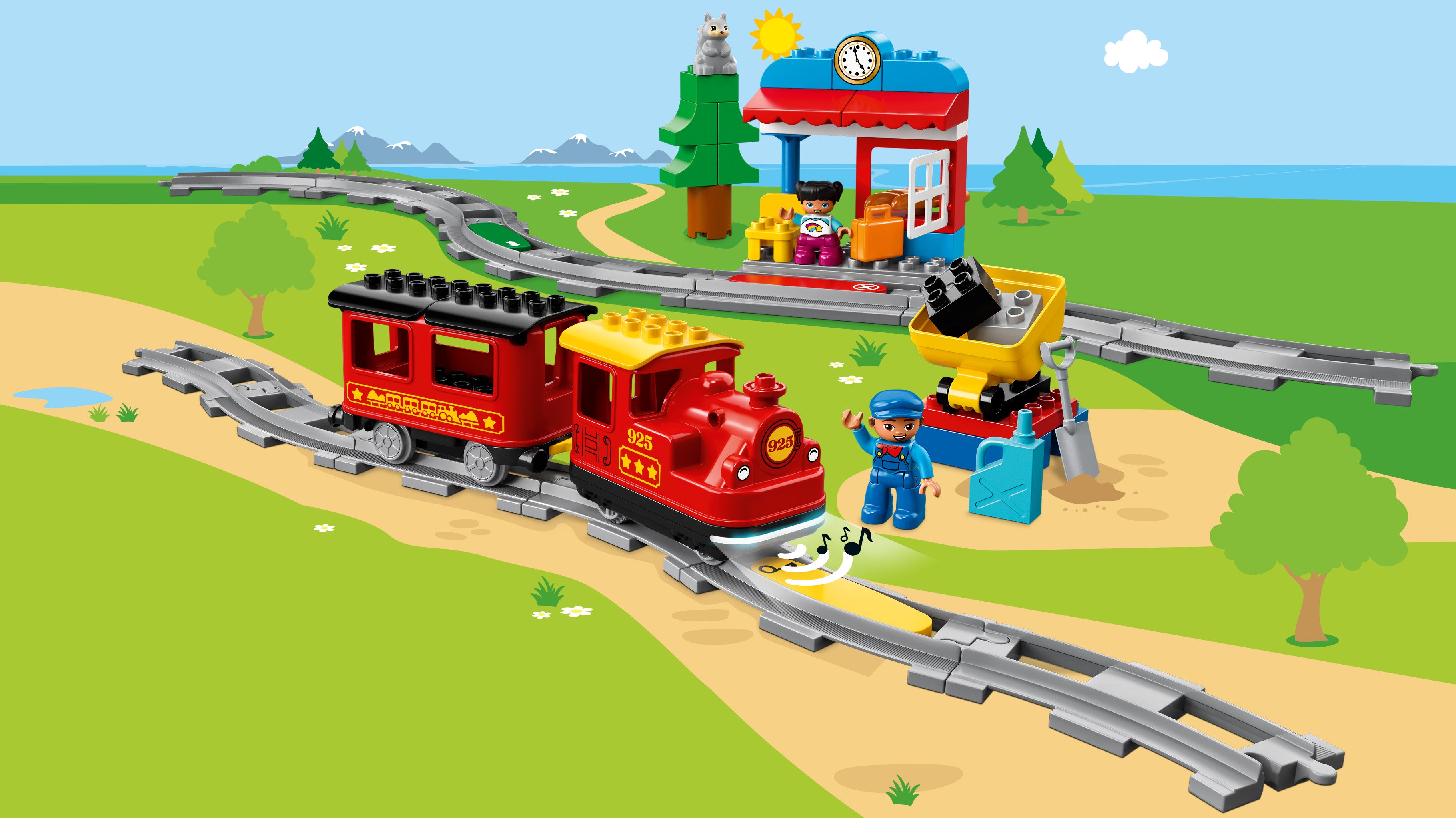 Lego 10874 Steam Train