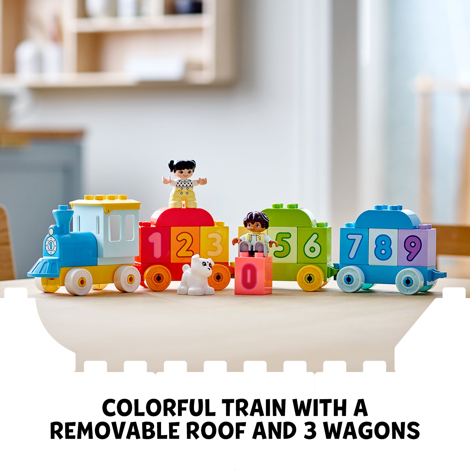 Lego number train duplo store