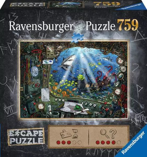 Ravensburger ESCAPE Submarine 759 Piece Jigsaw