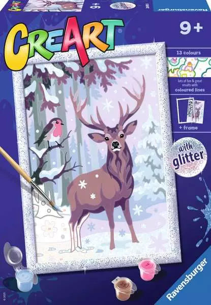 CreArt Paint by Numbers - Festive Friends