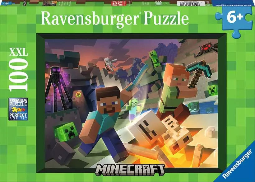 Monster Minecraft 100 Piece Jigsaw