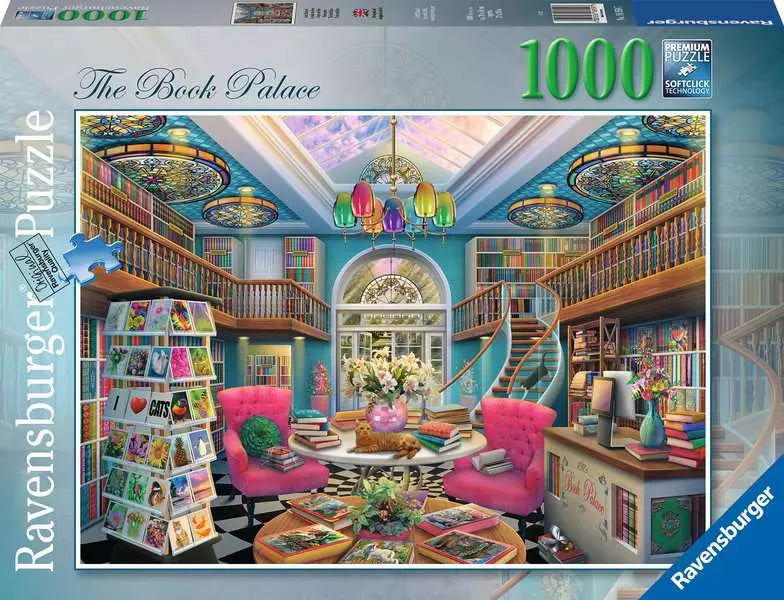 The Book Palace 1000 Piece Jigsaw Puzzle
