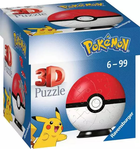 Pokemon 3D Pokeball 54 piece Puzzle