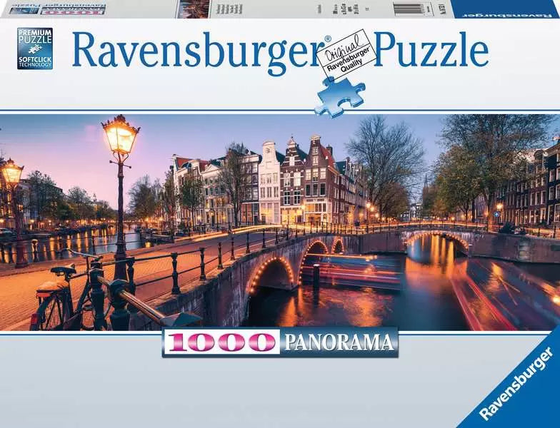 Evening in Amsterdam 1000 Piece Jigsaw