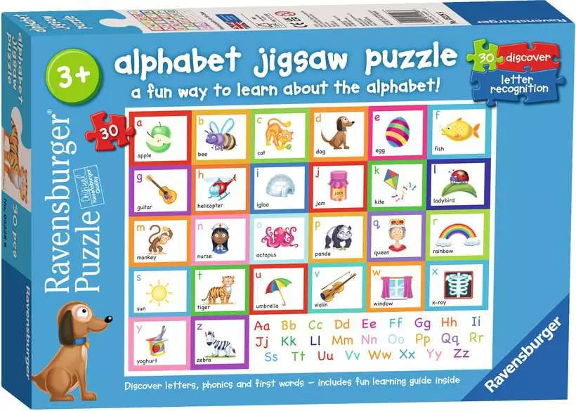 Alphabet Puzzle 30 Piece Jigsaw Puzzle