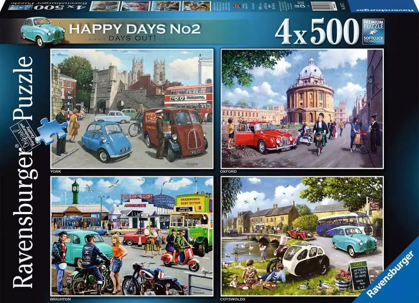 Happy Days No 2 4x500 Pce Jigsaw