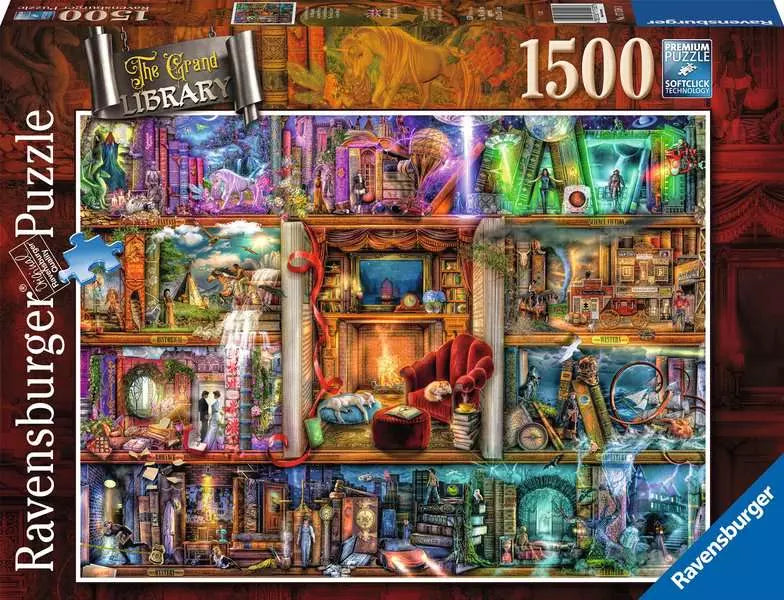 The Grand Library 1500 Piece Jigsaw