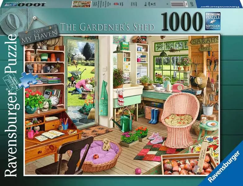 The Garden Shed 1000 Piece Jigsaw Puzzle