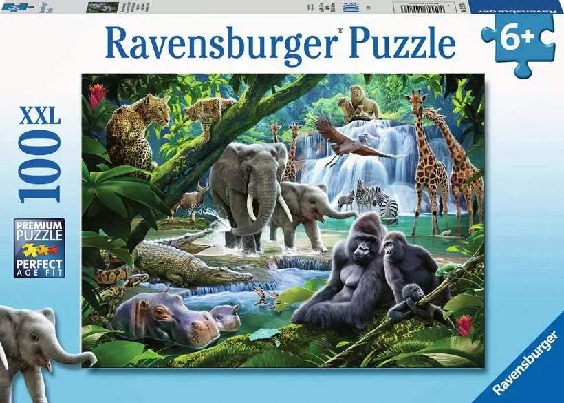 Jungle Animals 100 Piece Jigsaw Puzzle