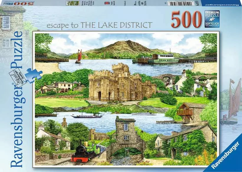 Escape to The Lake District 500 Piece Jigsaw
