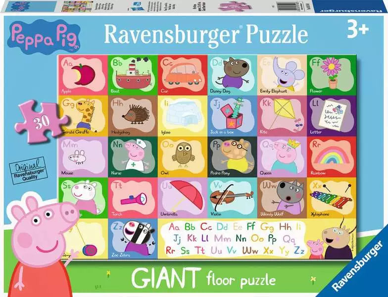 Peppa Pig Alphabet Giant  24 Piece Jigsaw