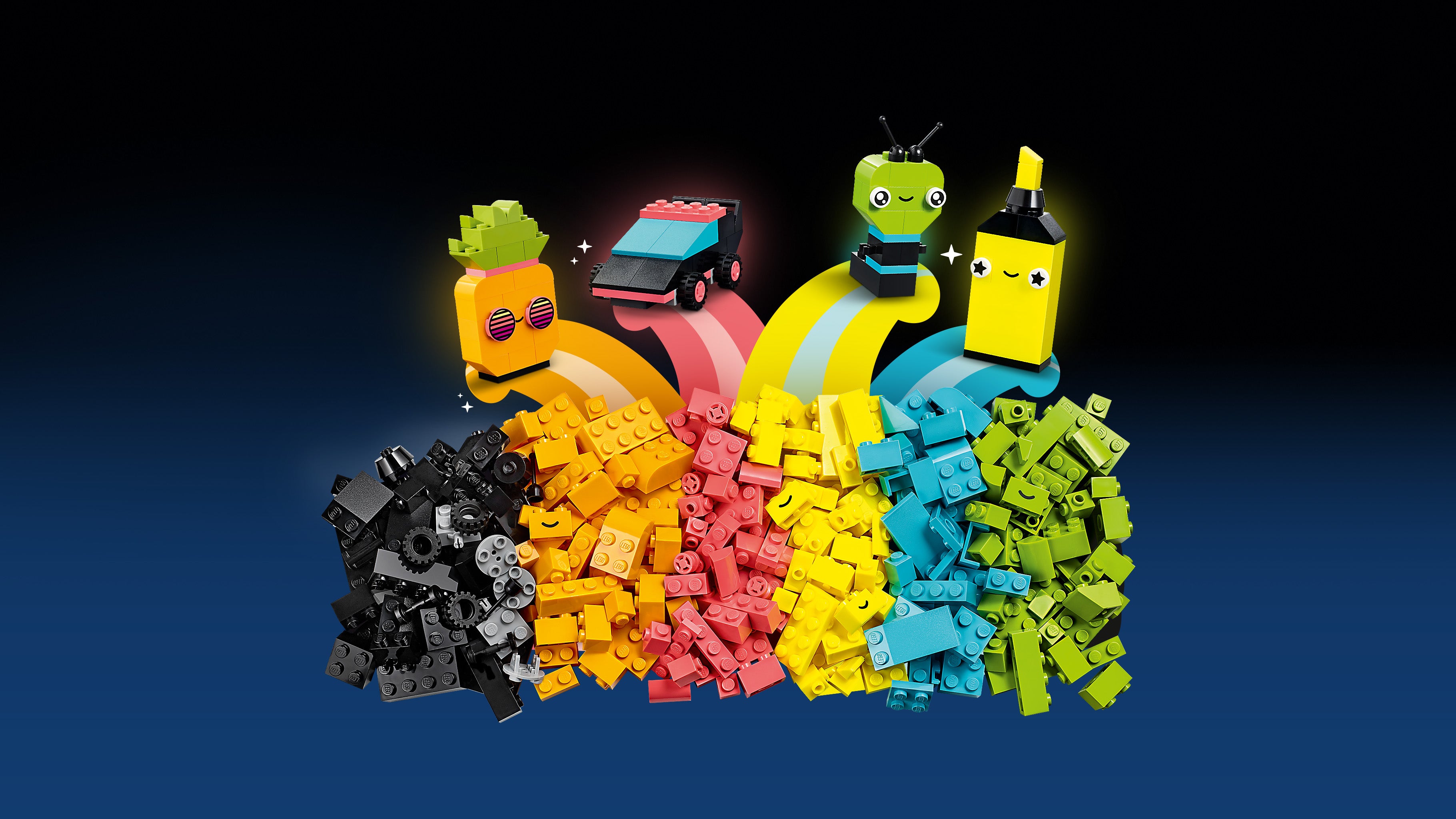 Lego 11027 Creative Neon Fun