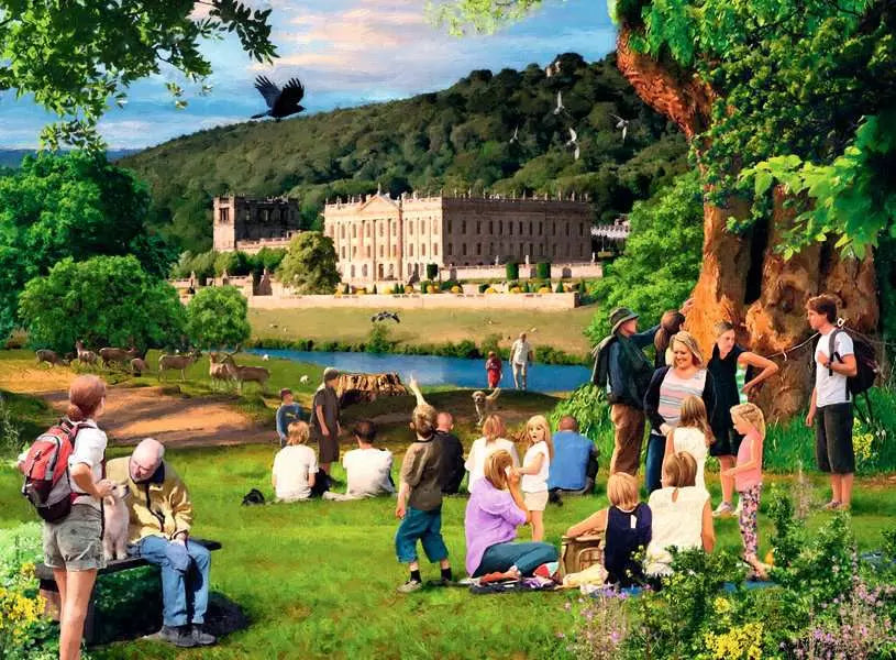 Picturesque Derbyshire 2x500 Piece Jigsaw