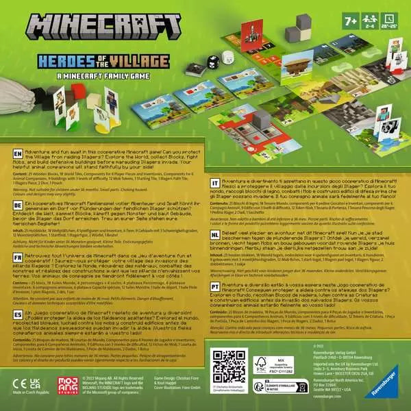 Minecraft Heroes of the Village Game