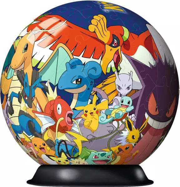 Pokemon 3D PokeBall 72 piece Puzzle