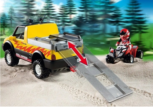 Playmobil City Life Pick-Up Truck with Quad