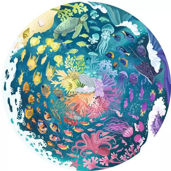 Circle of colors -Ocean 500 Piece Jigsaw