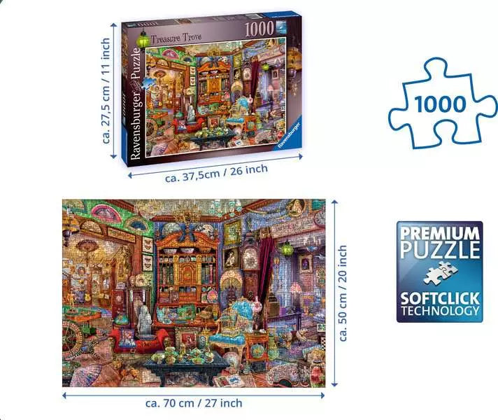 Treasure Trove 1000 Piece Jigsaw Puzzle