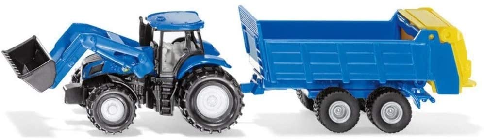 Siku 1:87 Nh Tractor & Manure Spreader