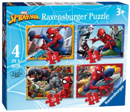 Ravensburger Spider-Man 4 In A Box