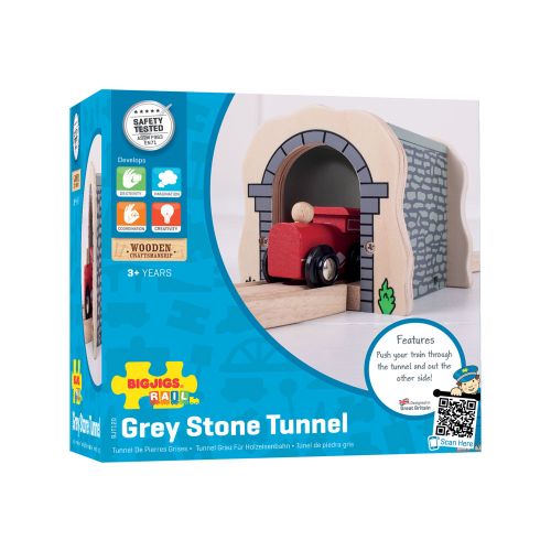 Big Jigs Wooden Grey Stone Tunnel