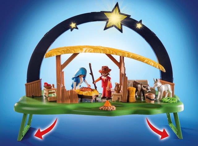 Playmobil Nativity Manger Illuminated