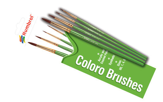 Coloro Brush Pack 00/1/4/8