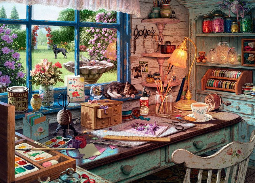 Ravensburger The Craft Shed 1000 Piece Jigsaw